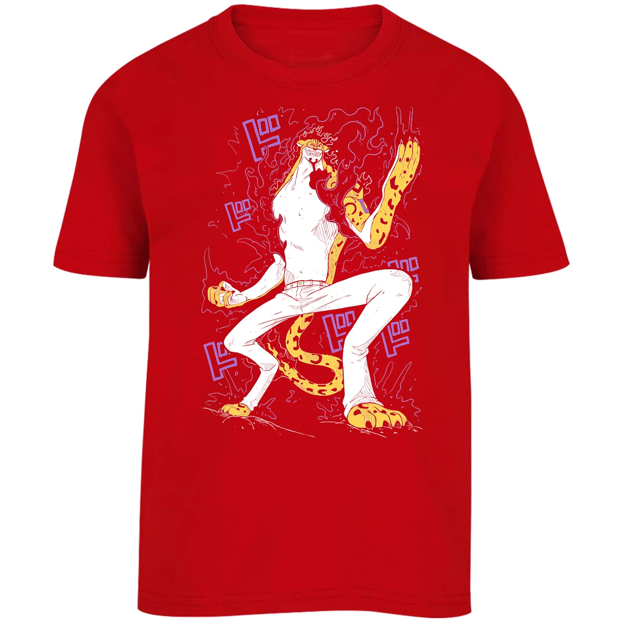 Playera One Piece Lucci para Niño 32