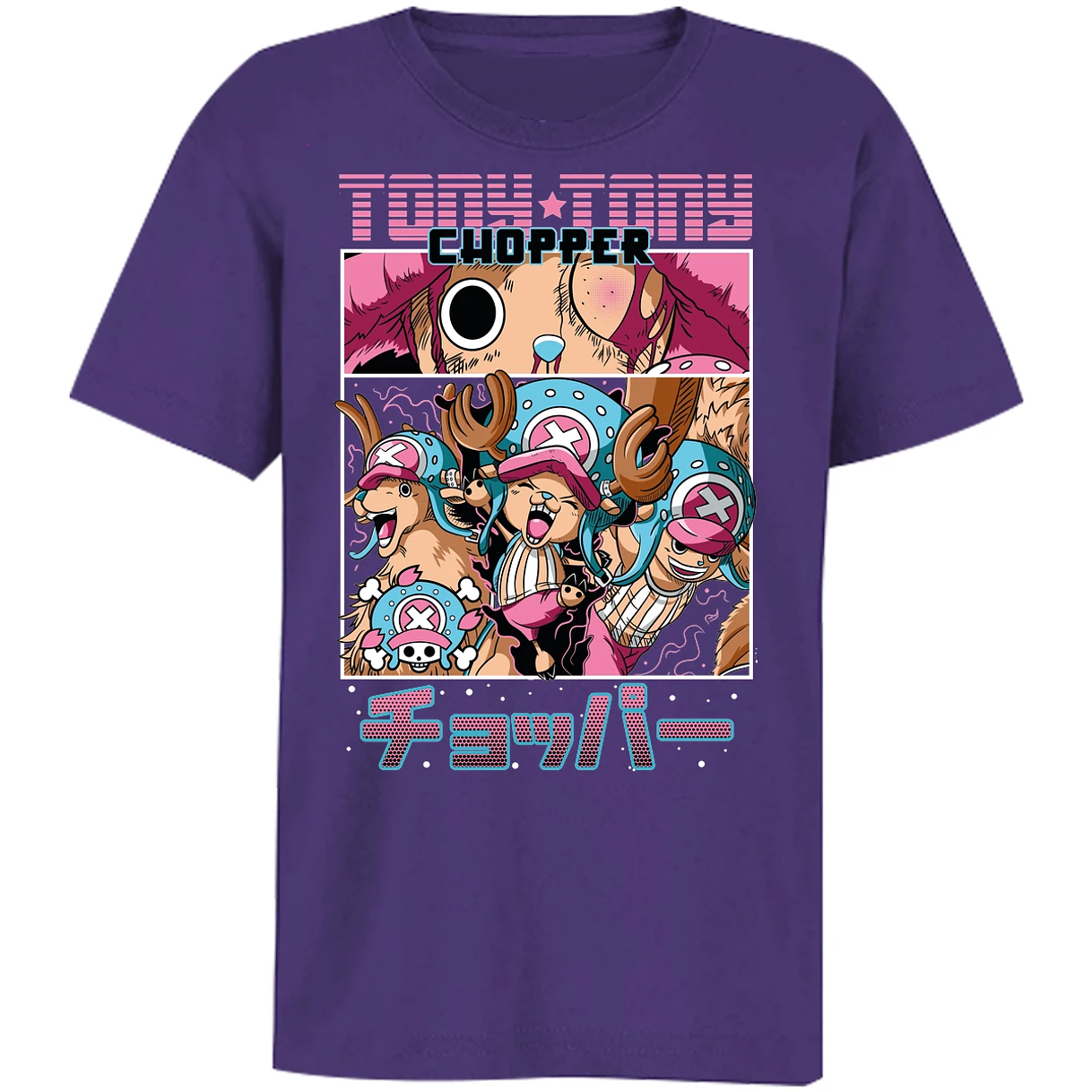 Playera One Piece Chopper para Niño 6