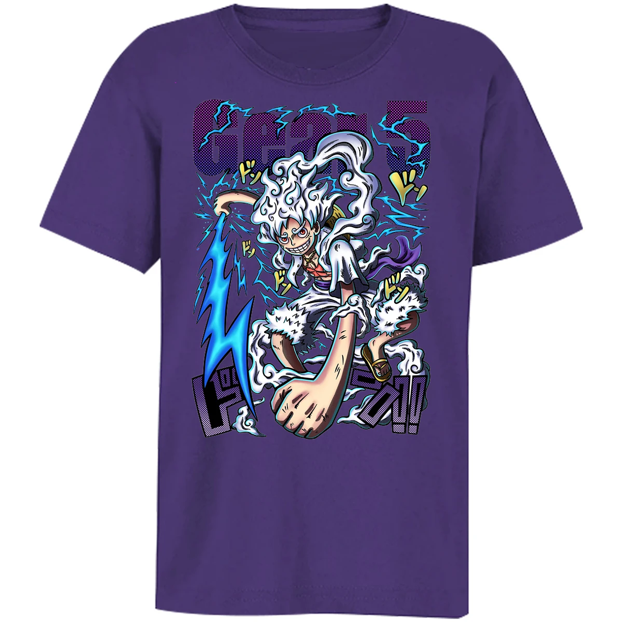 Playera One Piece Luffy G5 para Niño 10