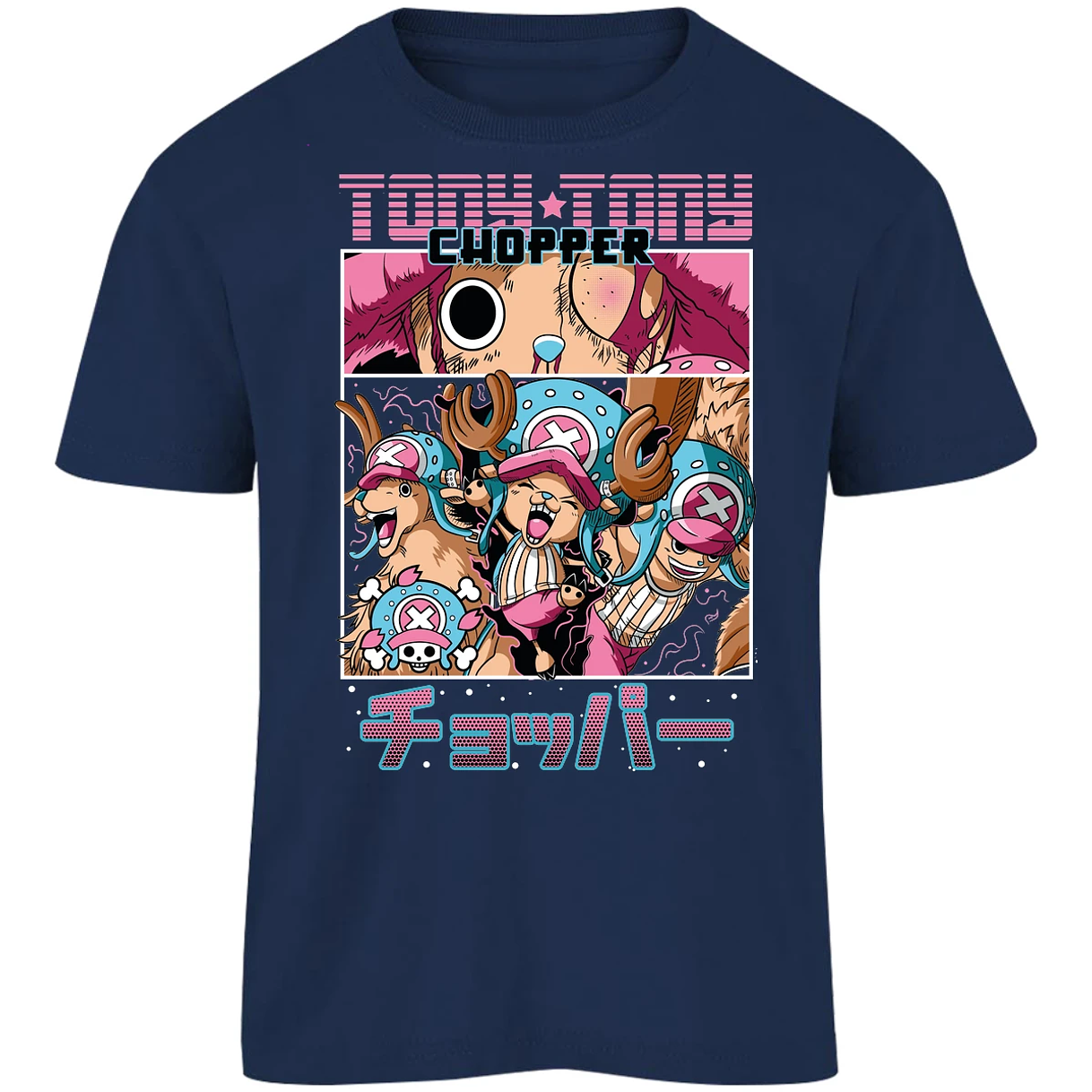 Playera One Piece Chopper para Niño 18