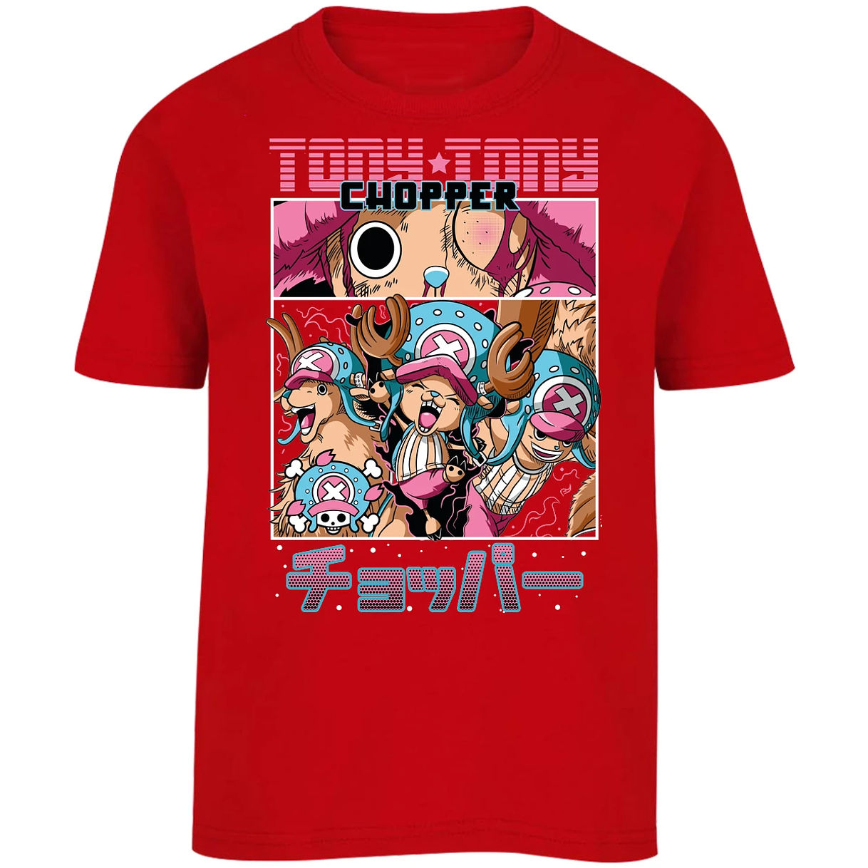 Playera One Piece Chopper para Niño 24