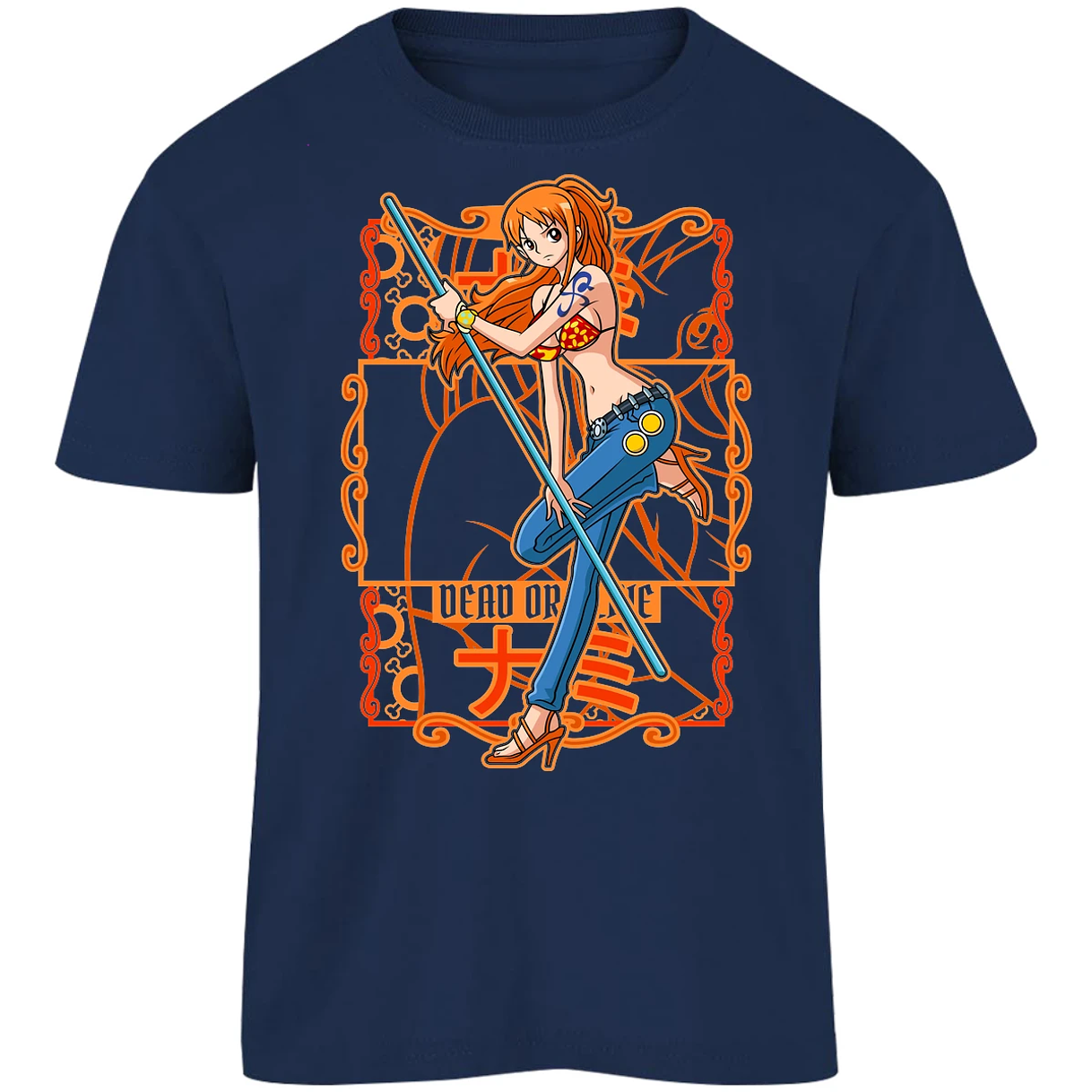 Playera One Piece Nami One Piece para Niño 2