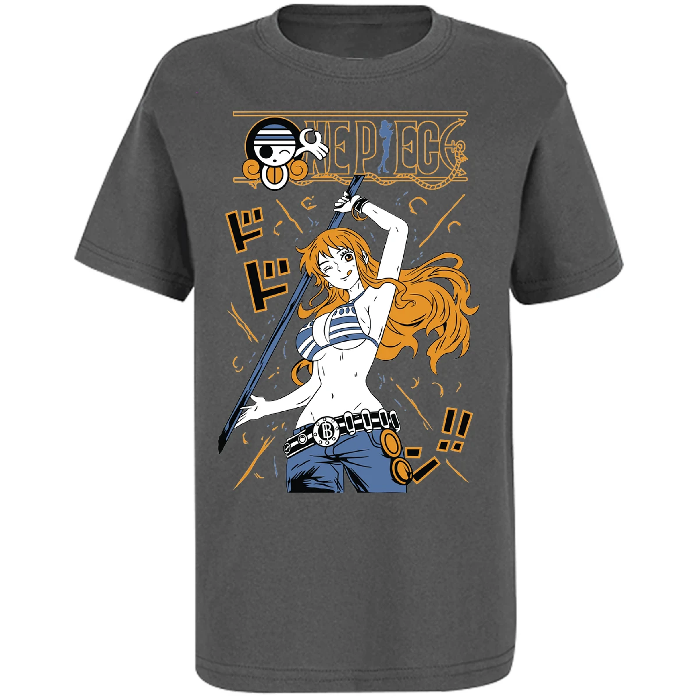 Playera One Piece Nami Basic para Niño 6