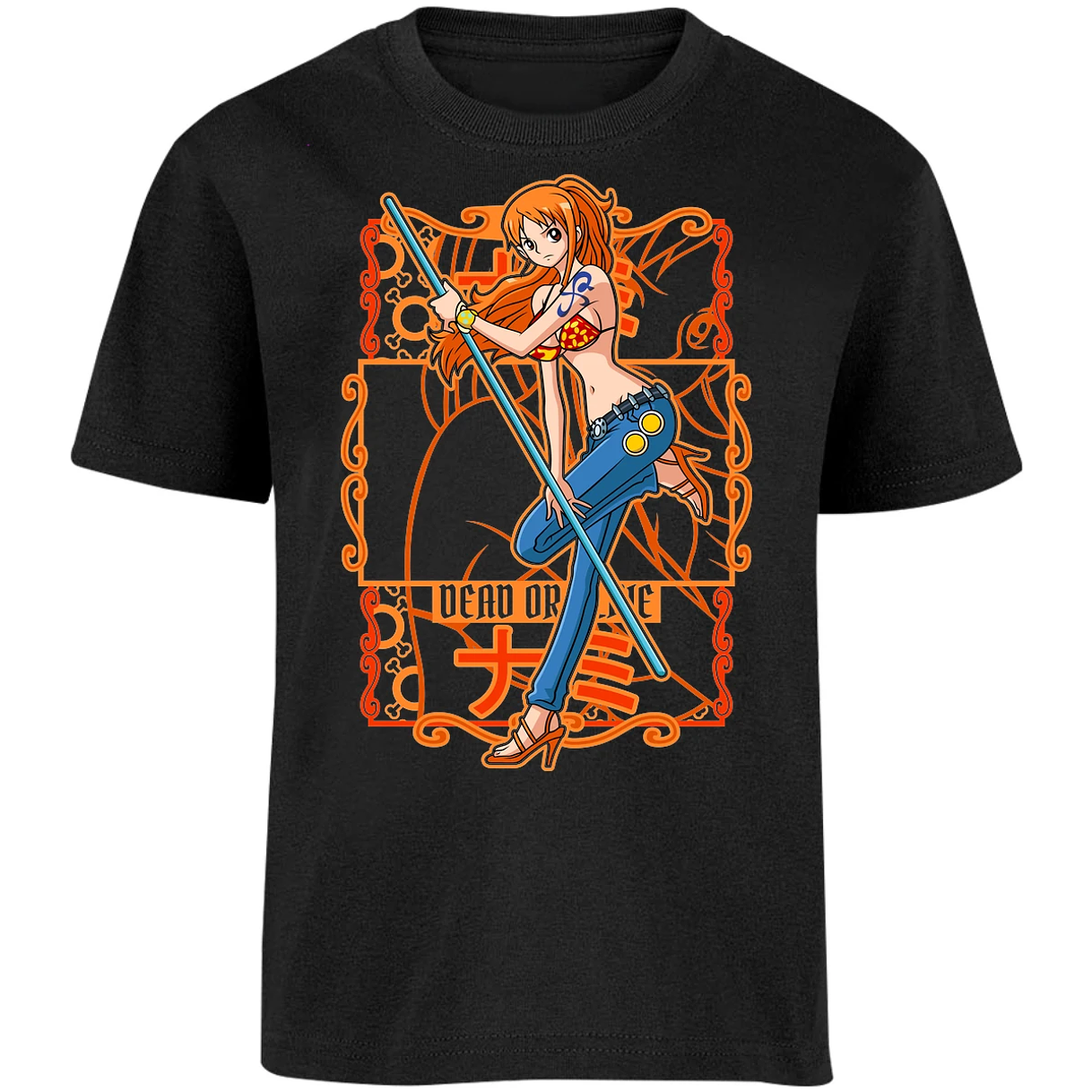 Playera One Piece Nami One Piece para Niño 22