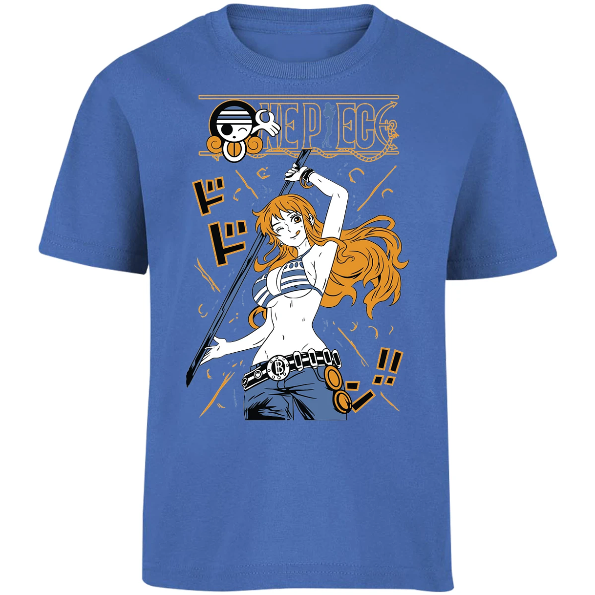 Playera One Piece Nami Basic para Niño 22