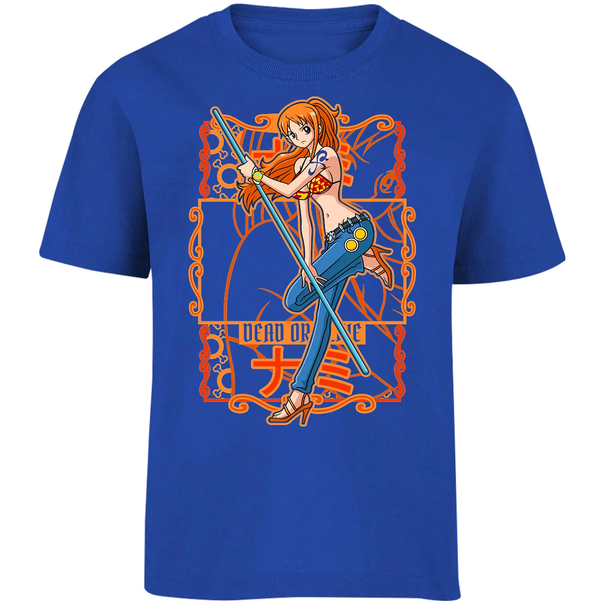 Playera One Piece Nami One Piece para Niño 30