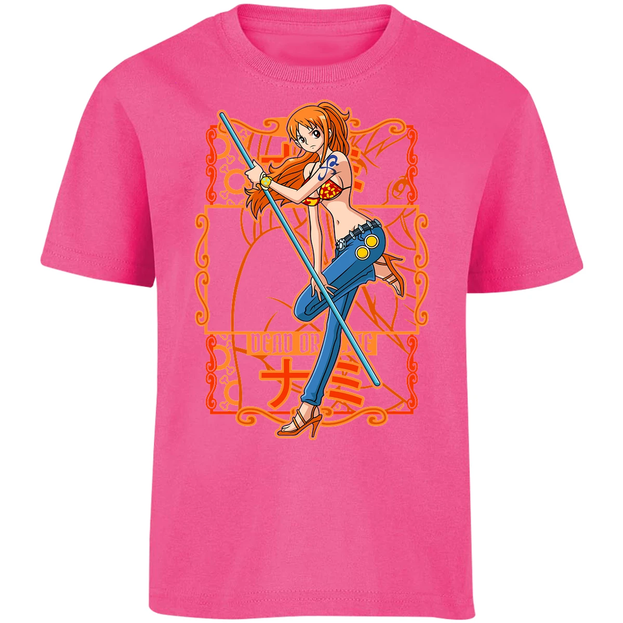 Playera One Piece Nami One Piece para Niño 34