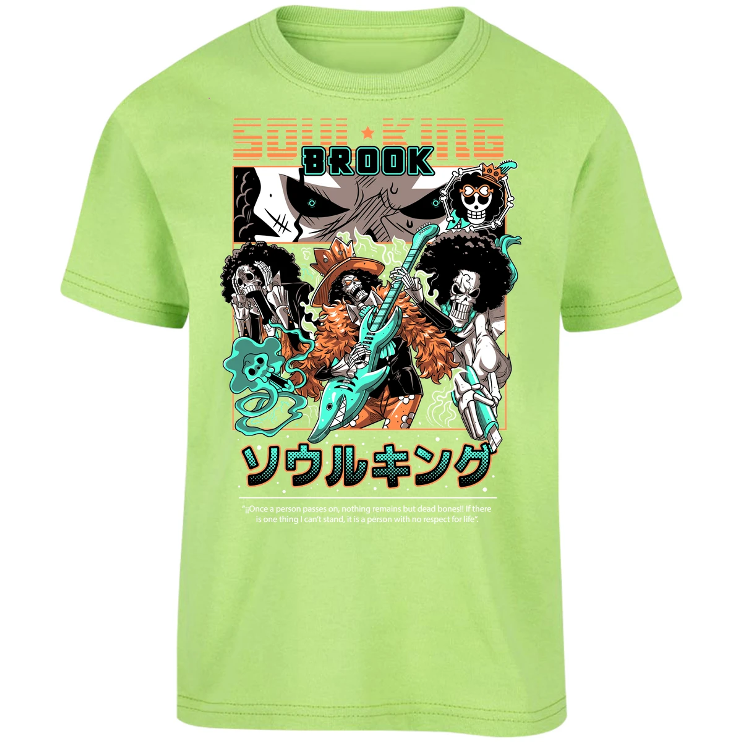 Playera One Piece Brook One Piece para Niño 2