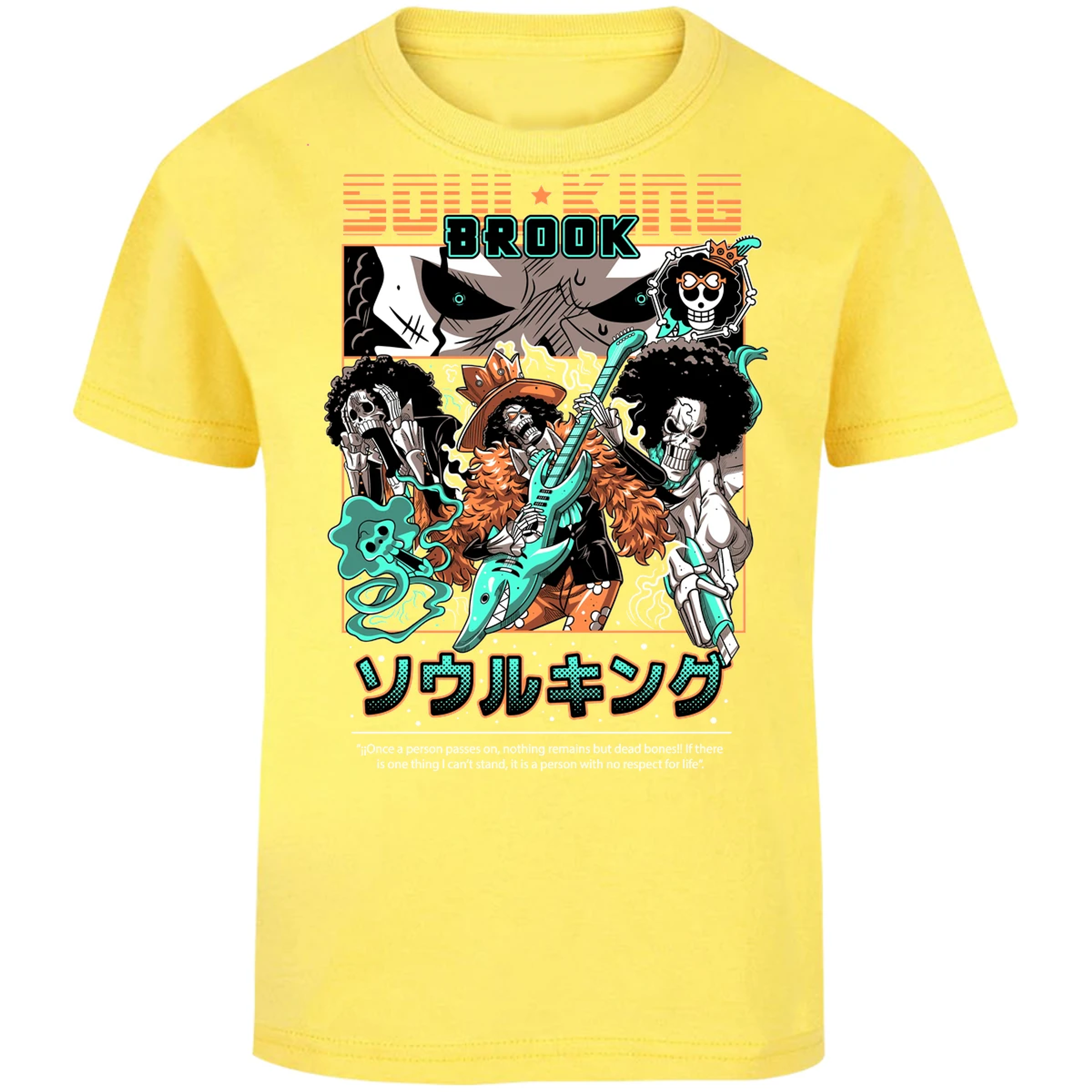 Playera One Piece Brook One Piece para Niño 10