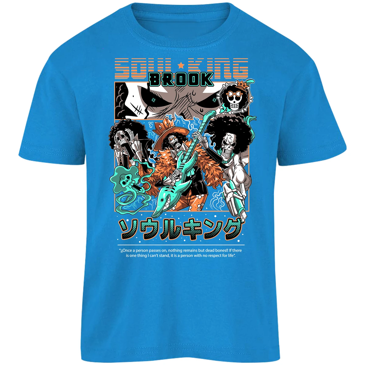 Playera One Piece Brook One Piece para Niño 12