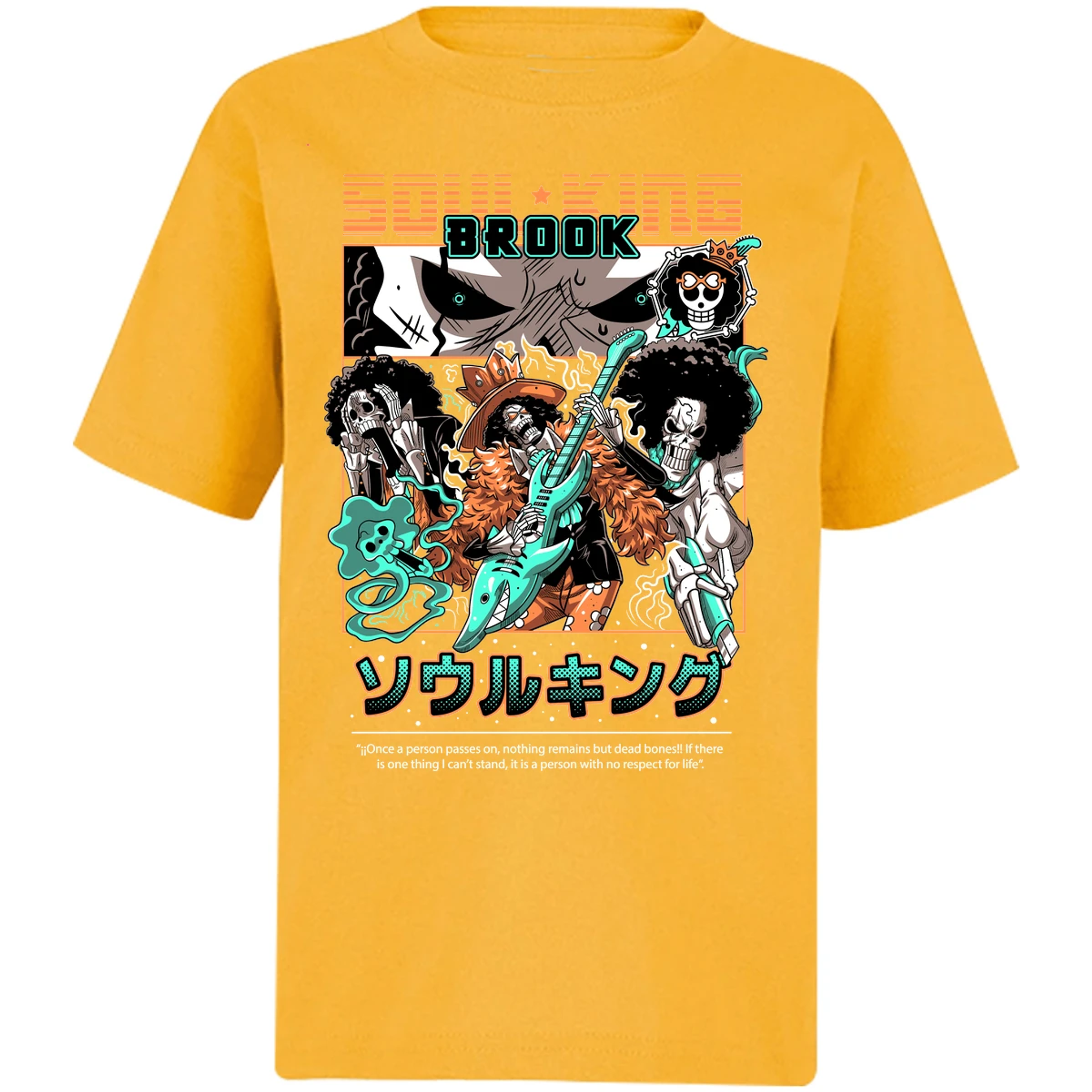 Playera One Piece Brook One Piece para Niño 30