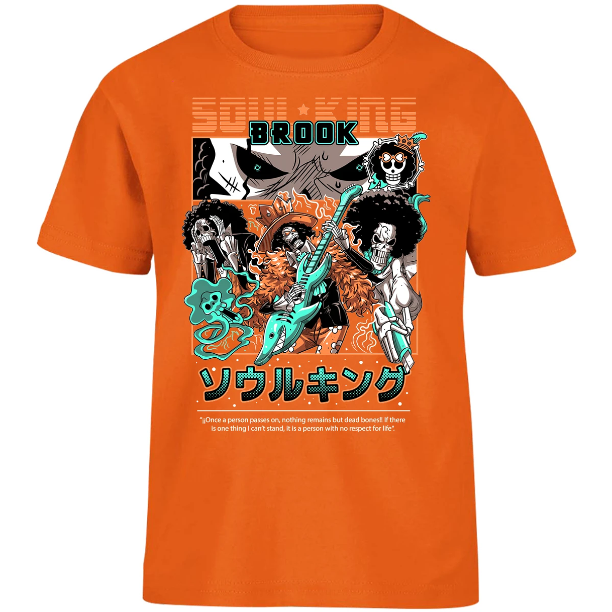 Playera One Piece Brook One Piece para Niño 32