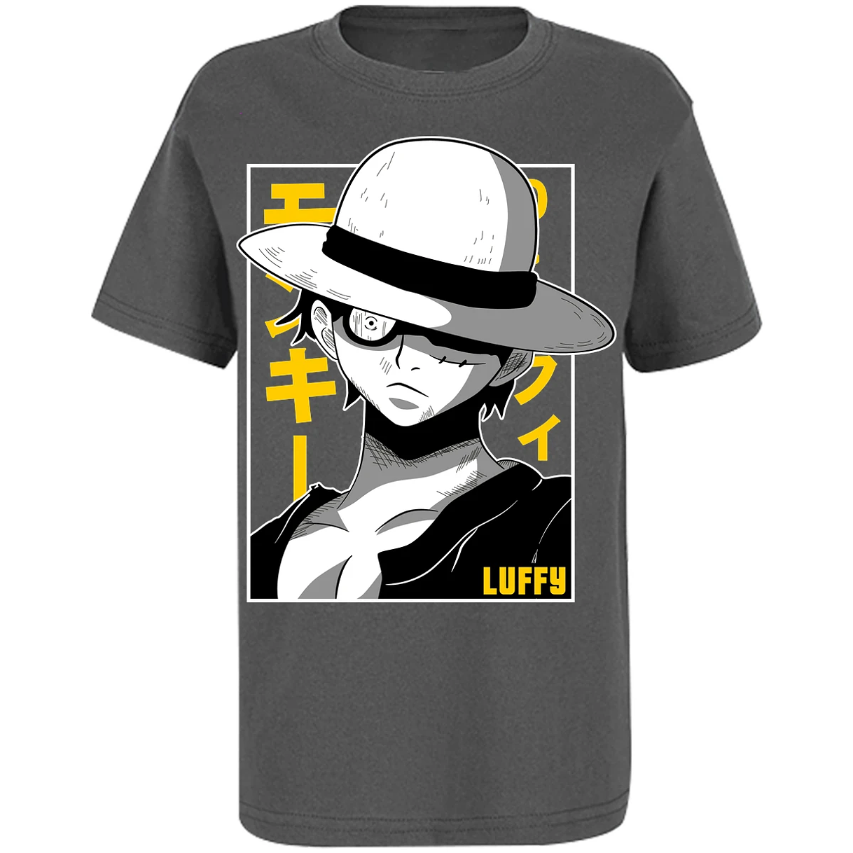 Playera One Piece Luffy Basic para Niño 32