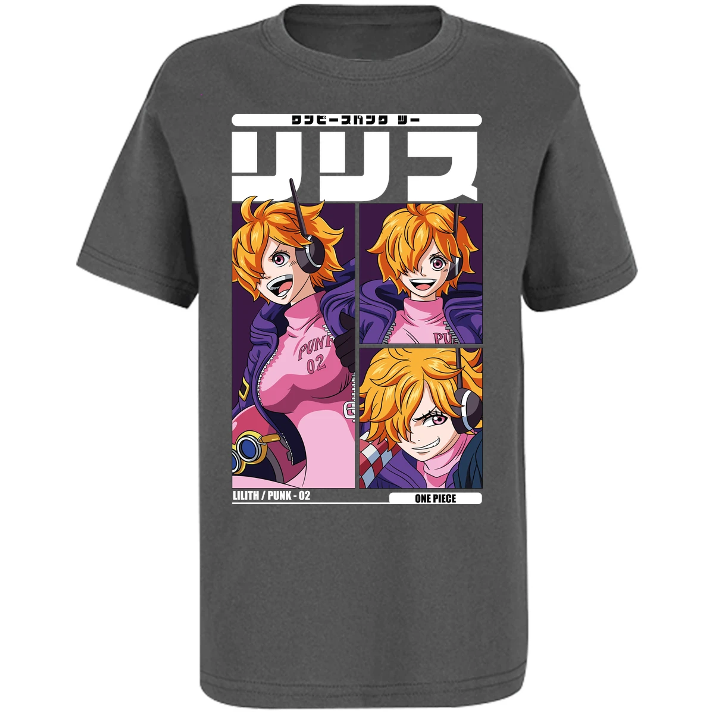 Playera One Piece Lilith Anime para Niño 2