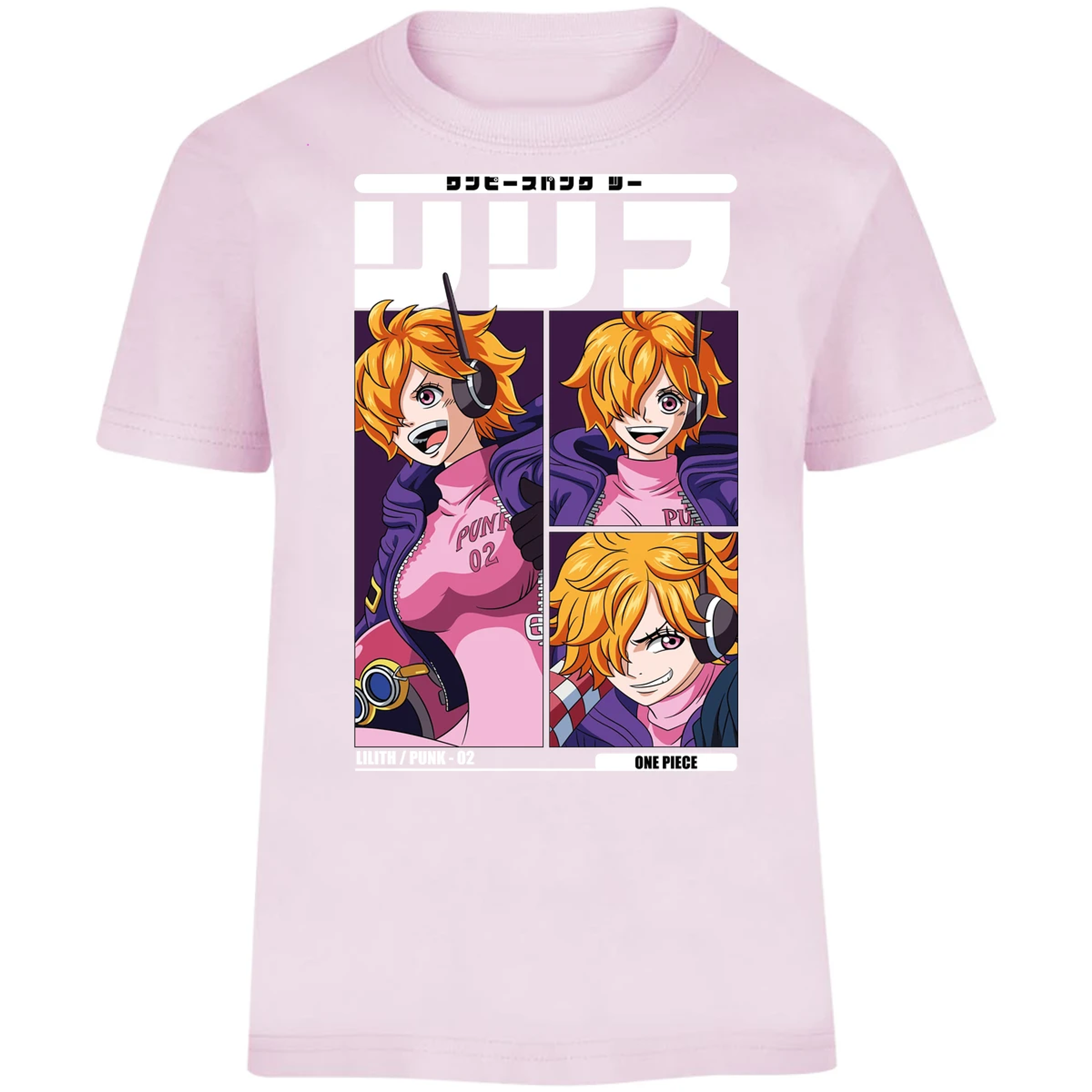 Playera One Piece Lilith Anime para Niño 4