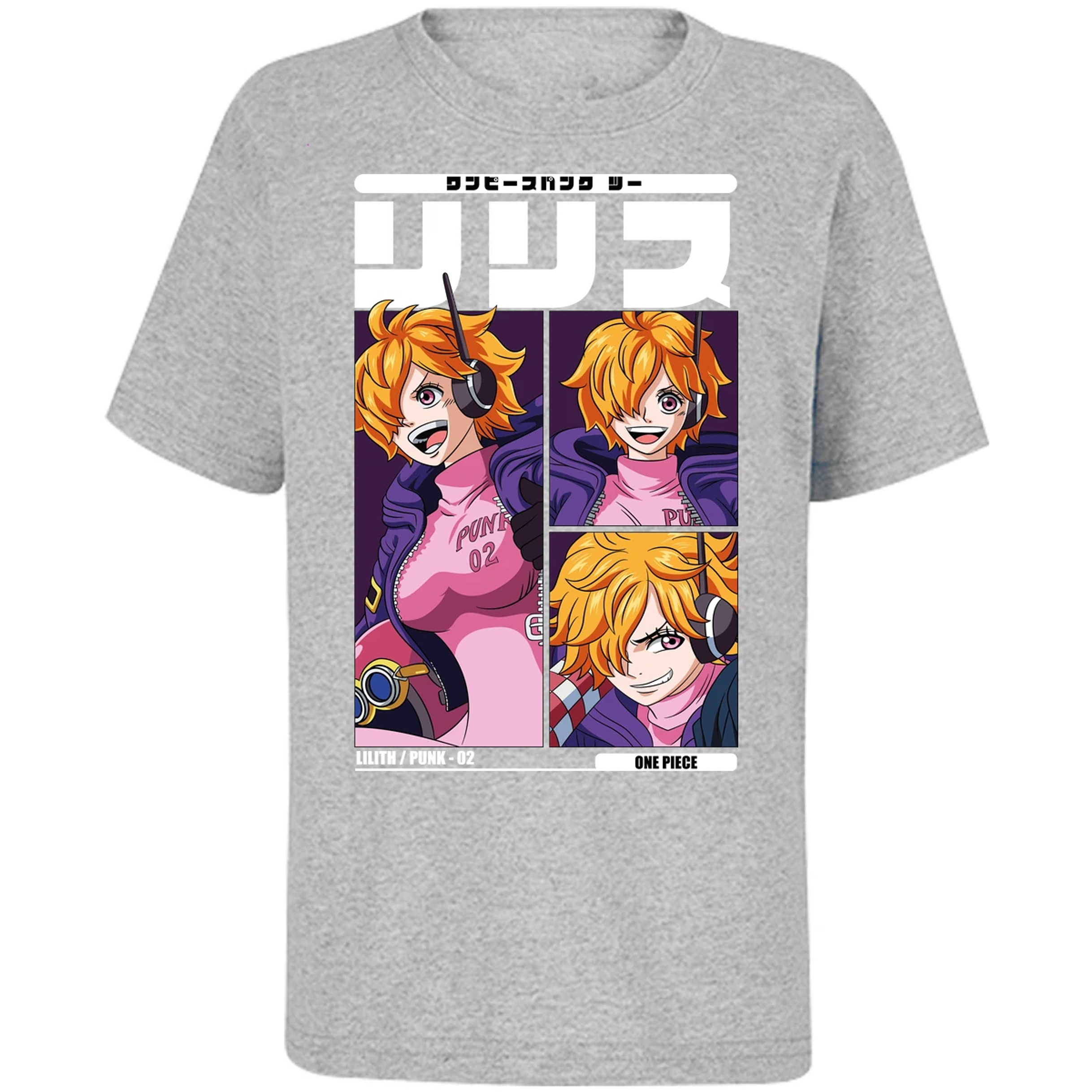 Playera One Piece Lilith Anime para Niño 24