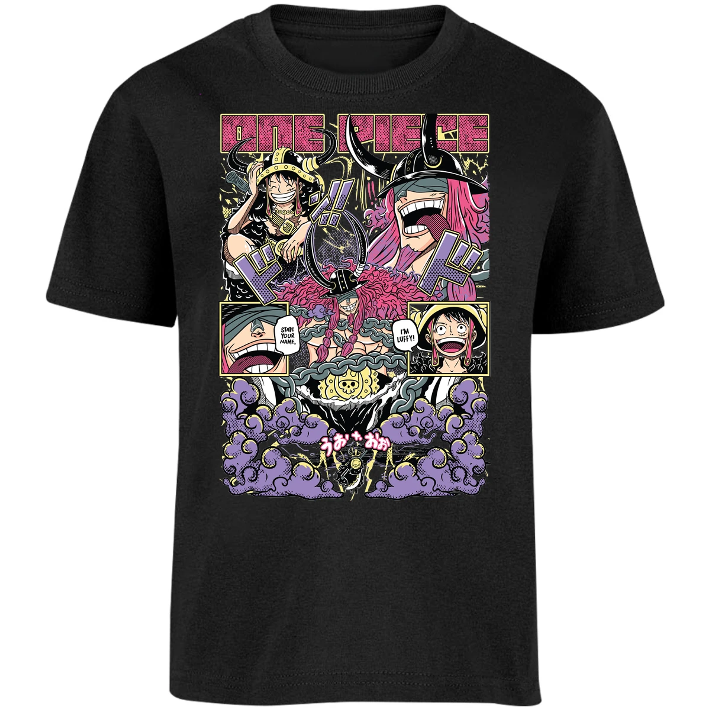 Playera One Piece Luffy Loki para Niño 5
