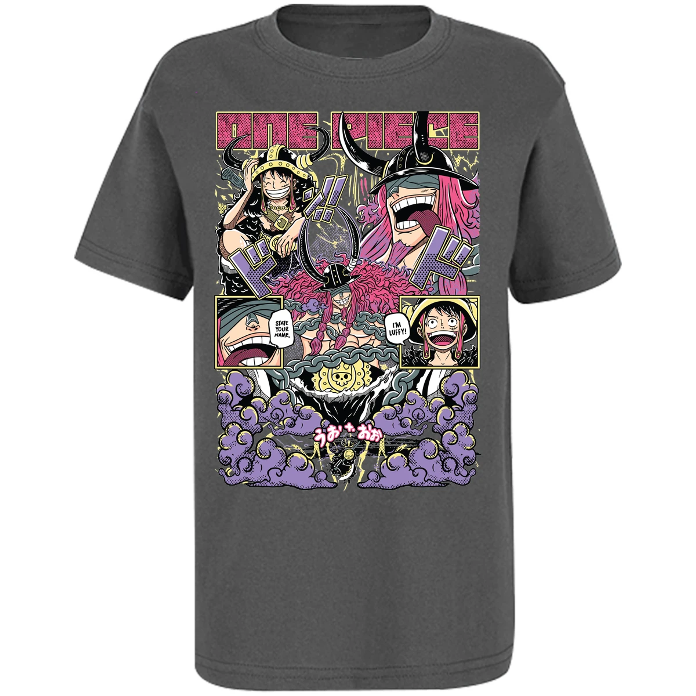 Playera One Piece Luffy Loki para Niño 7