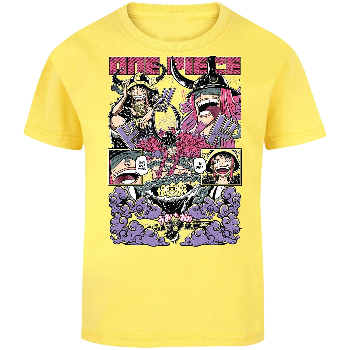 Playera One Piece Luffy Loki para Niño 12