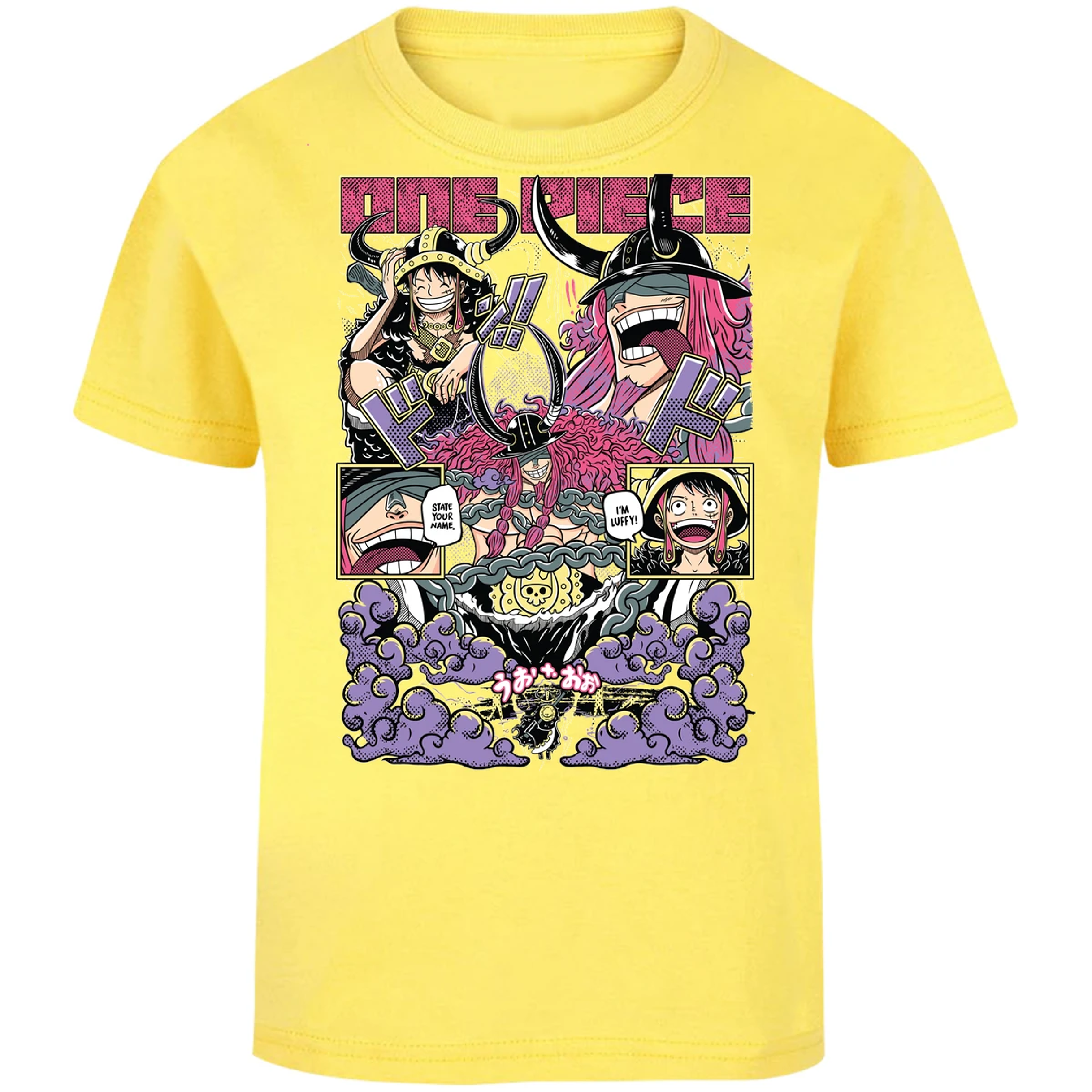 Playera One Piece Luffy Loki para Niño 12