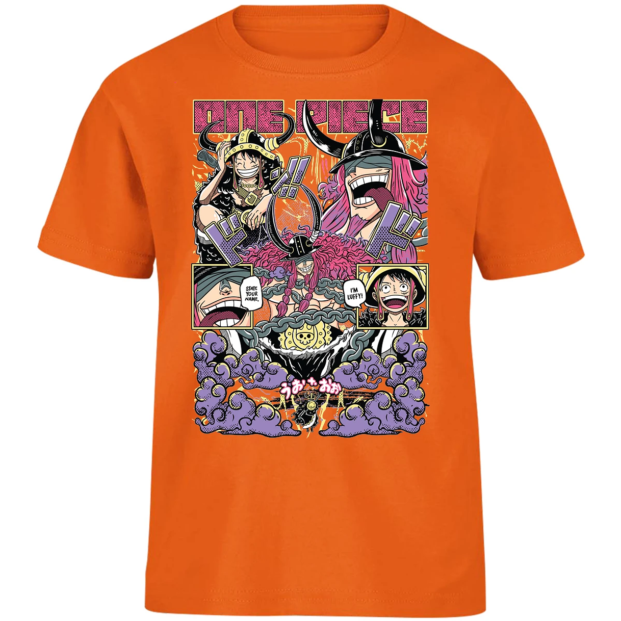 Playera One Piece Luffy Loki para Niño 15