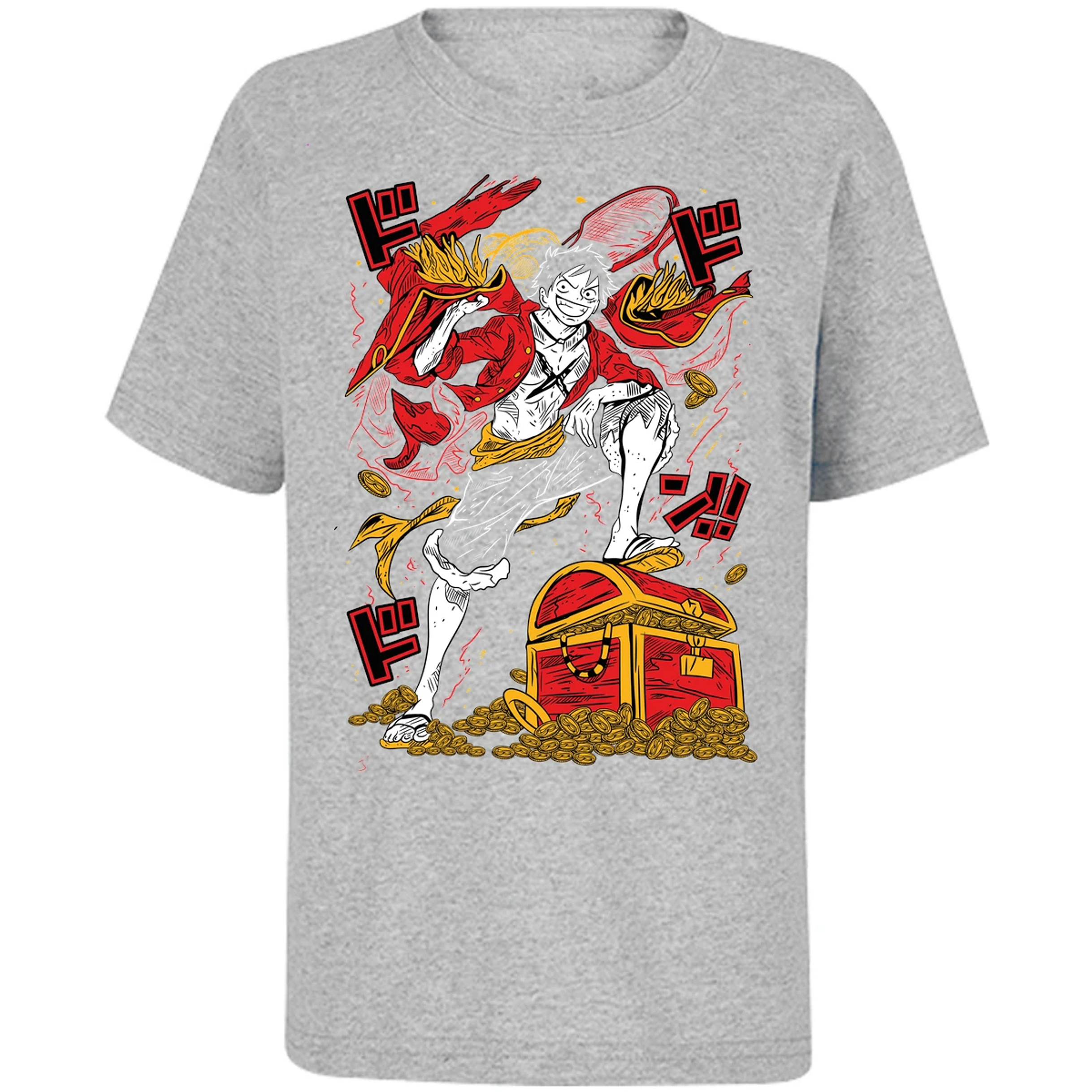 Playera One Piece Luffy Tesoro Anime para Niño 4