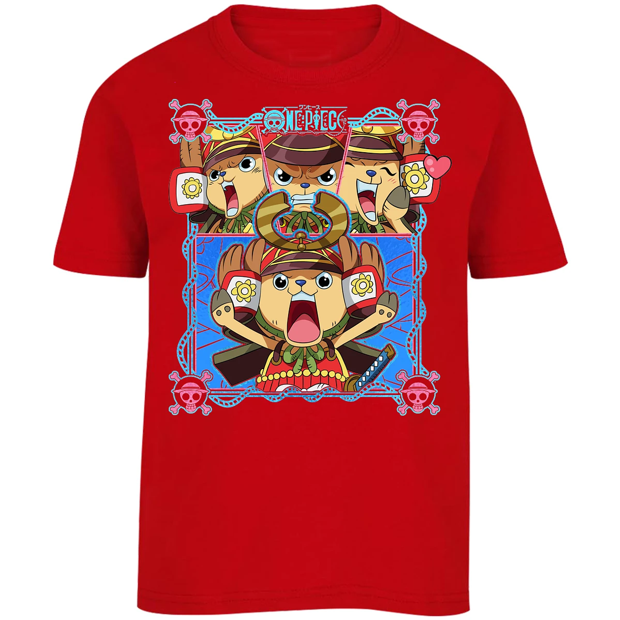 Playera One Piece Tony Tony Chopper para Niño 5