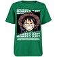 Playera One Piece Luffy Text para Niño - Miniatura 3