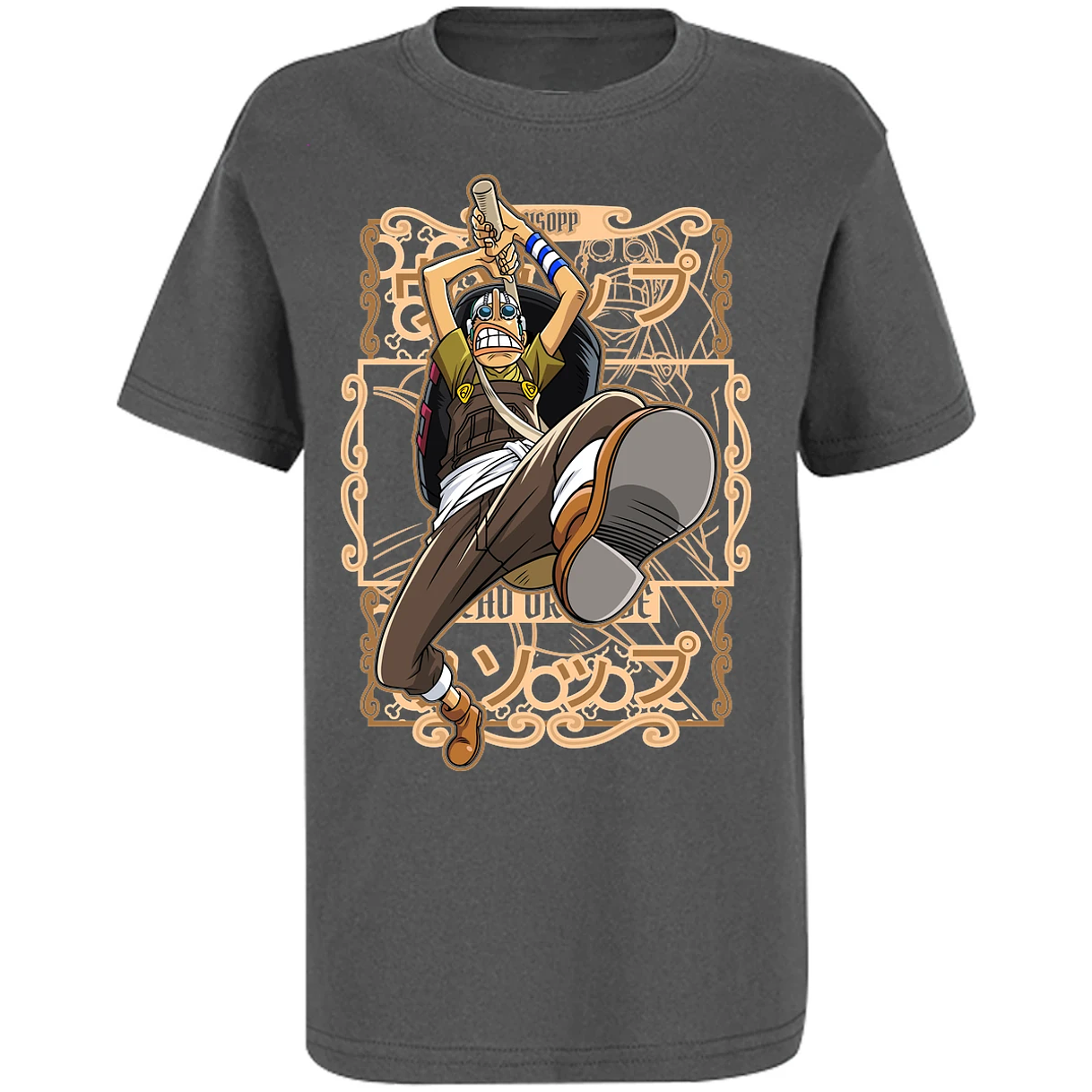 Playera One Piece Ussop para Niño 9