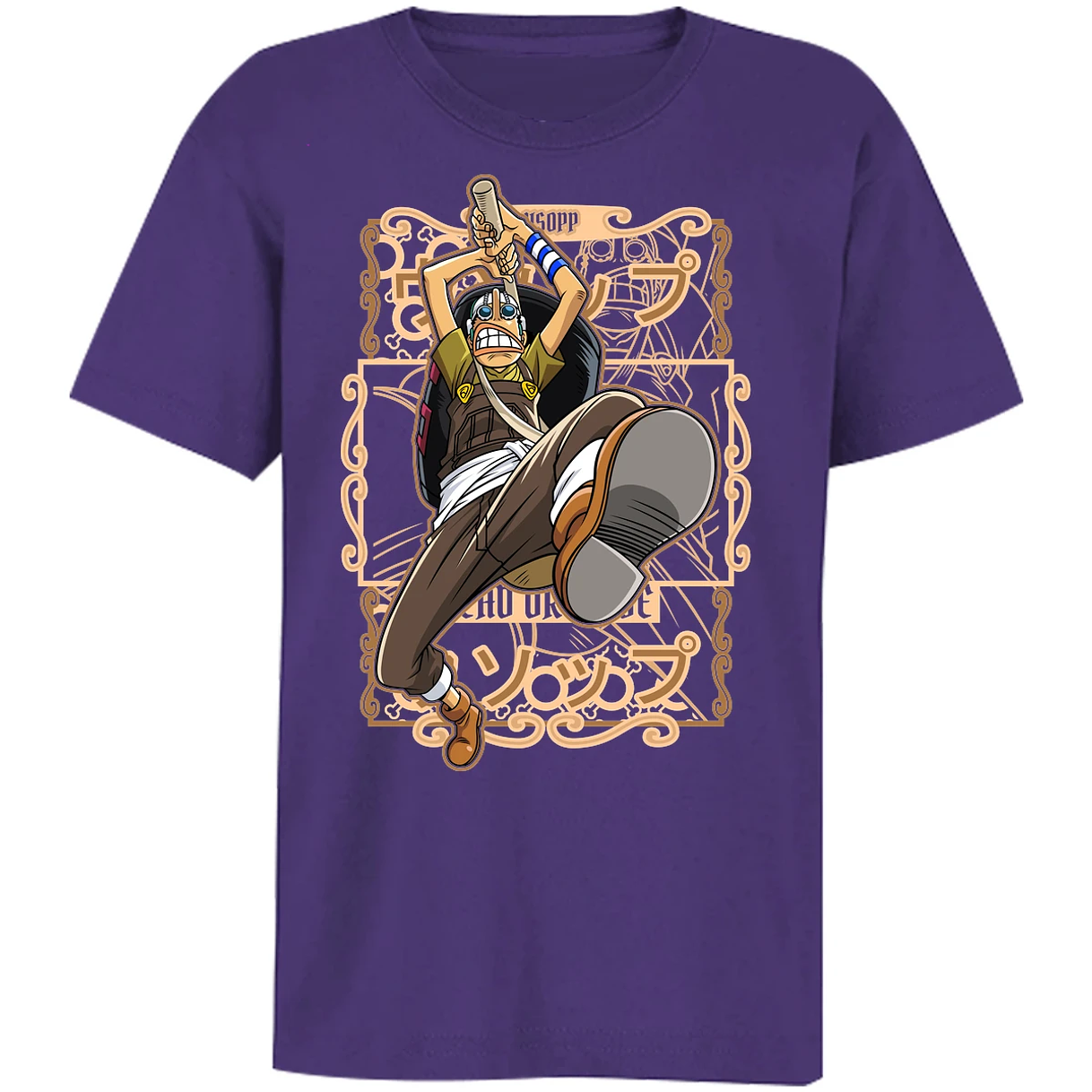 Playera One Piece Ussop para Niño 2