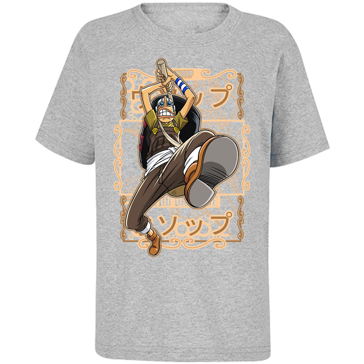 Playera One Piece Ussop para Niño 7