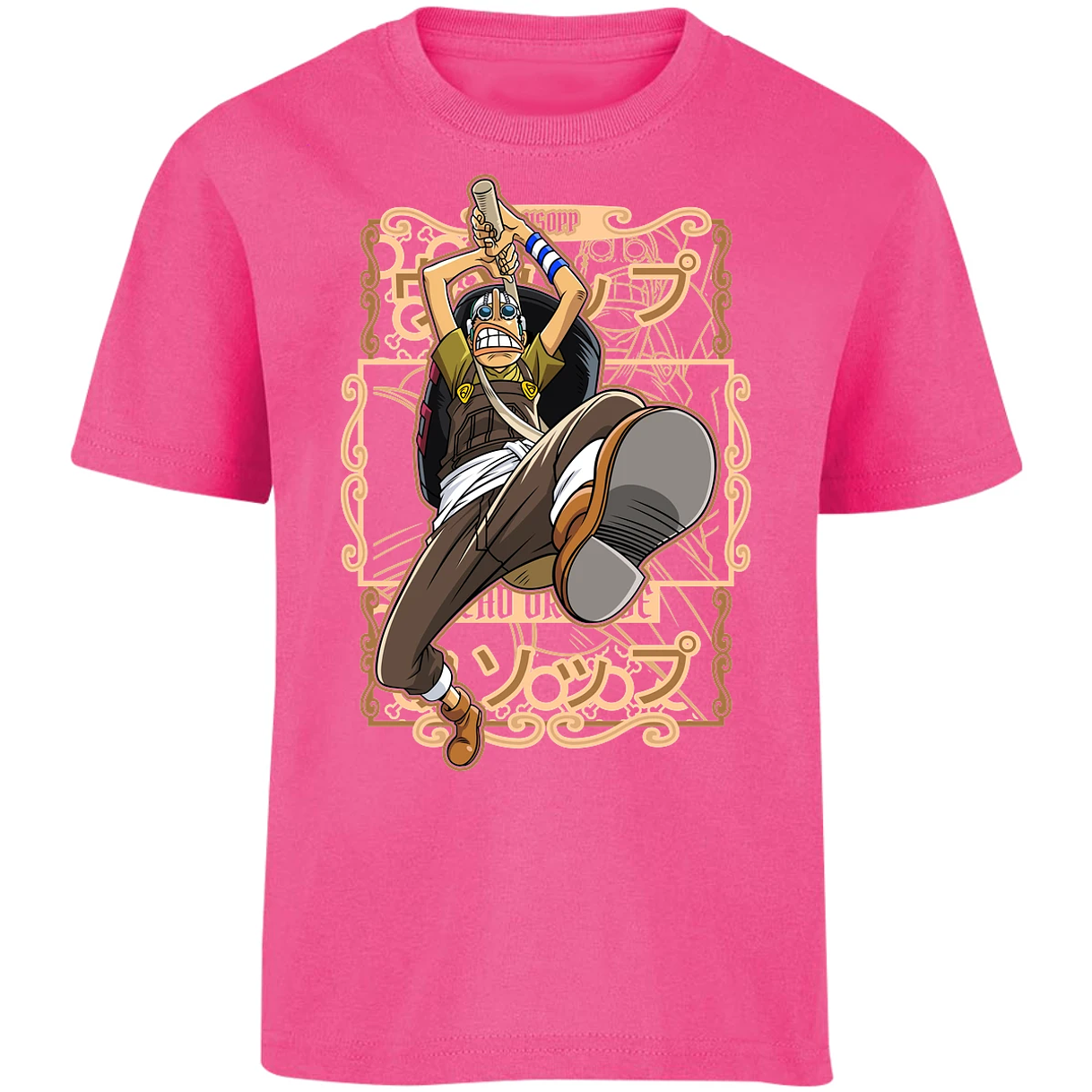 Playera One Piece Ussop para Niño 11