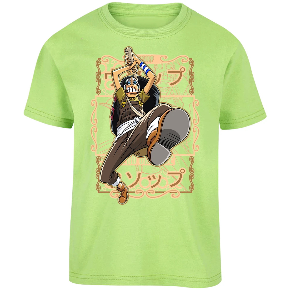 Playera One Piece Ussop para Niño 12