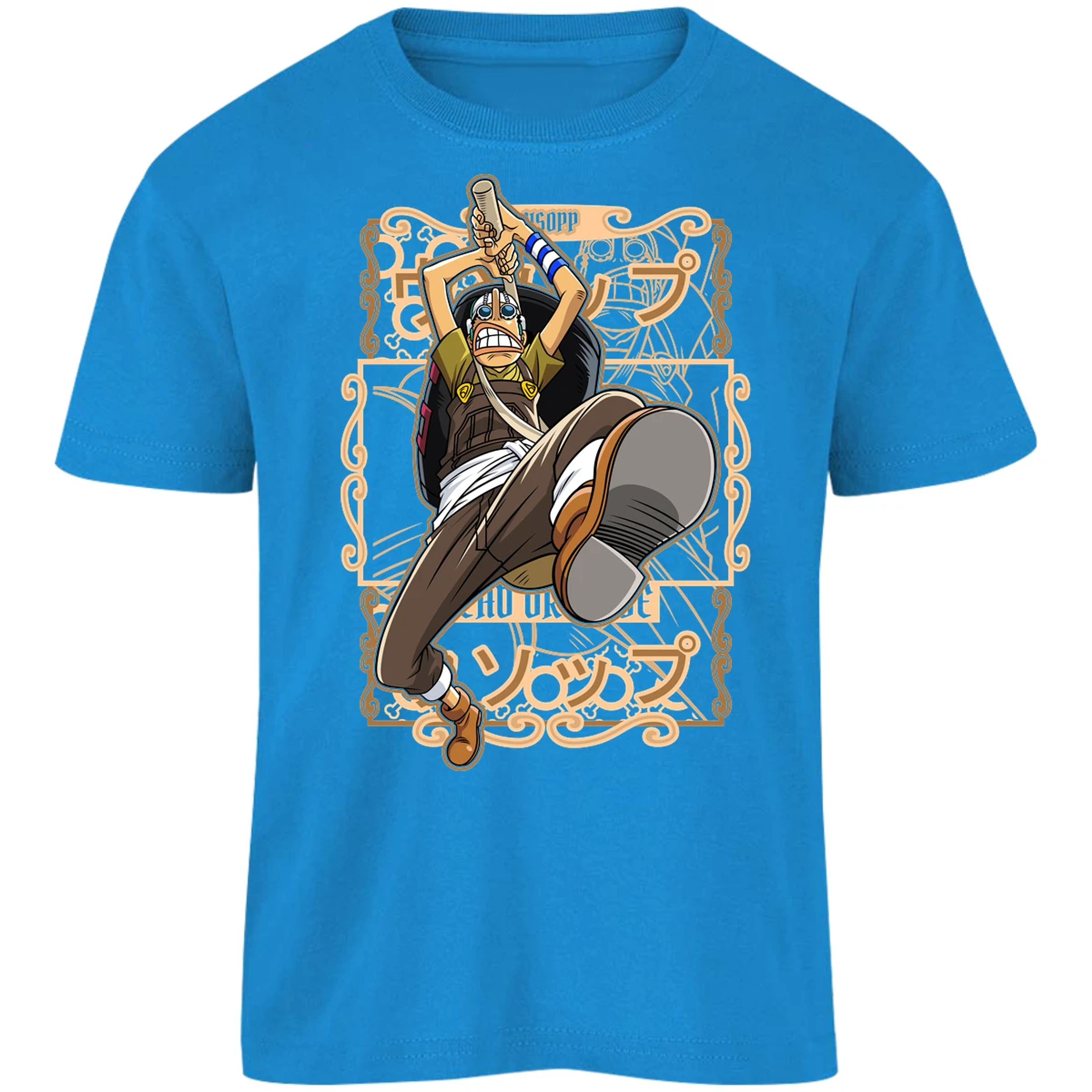 Playera One Piece Ussop para Niño 15