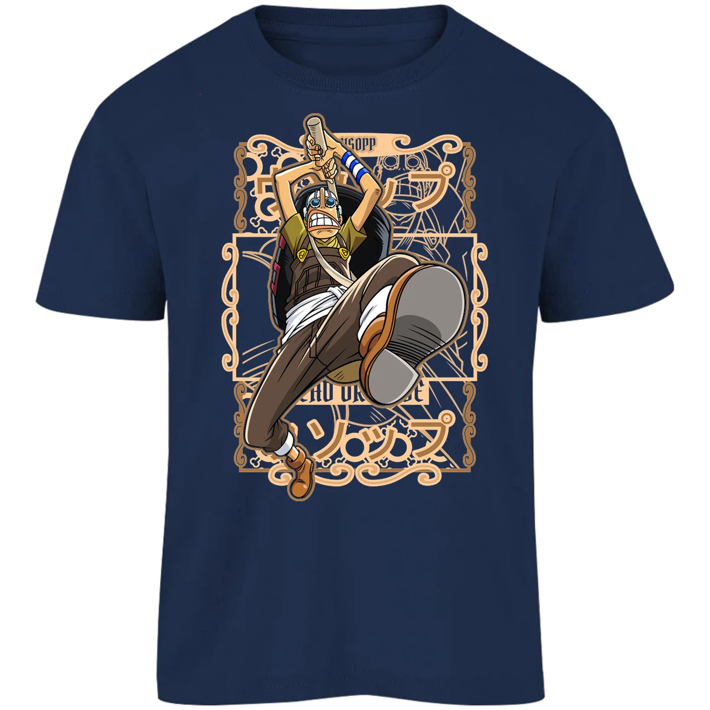 Playera One Piece Ussop para Niño 16