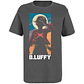 Playera One Piece Anime Luffy Silueta para Niño - Miniatura 8
