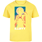 Playera One Piece Anime Luffy Silueta para Niño - Miniatura 2