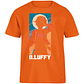 Playera One Piece Anime Luffy Silueta para Niño - Miniatura 11