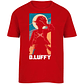 Playera One Piece Anime Luffy Silueta para Niño - Miniatura 17