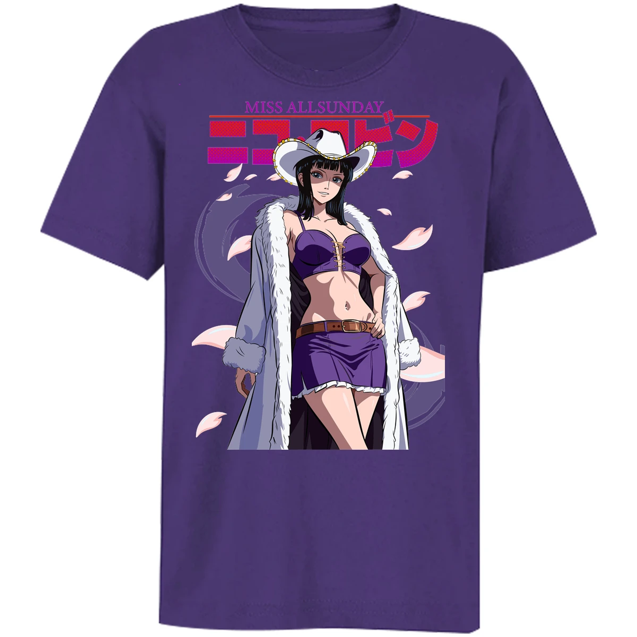 Playera One Piece Nico Miss Allsunday para Niño 6