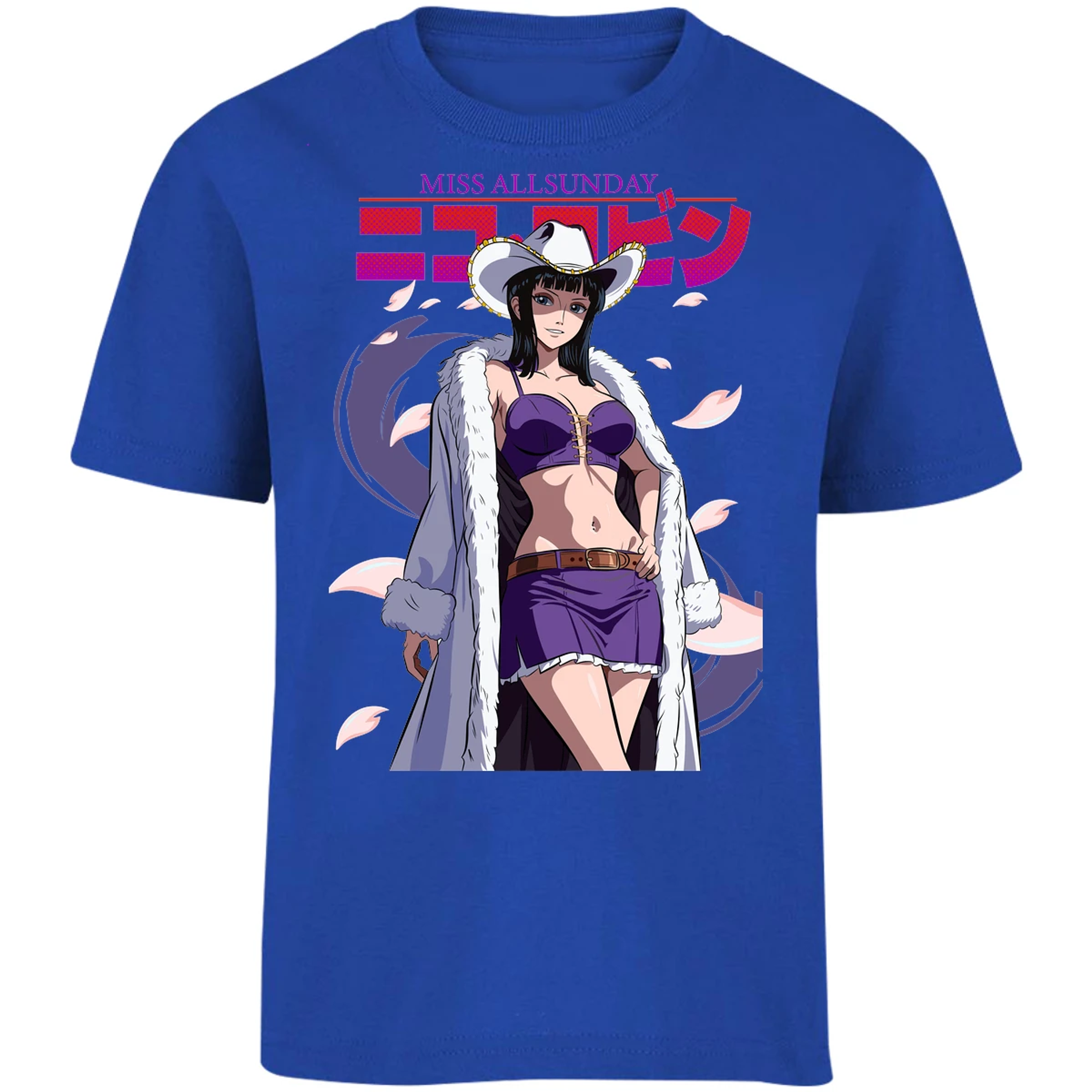 Playera One Piece Nico Miss Allsunday para Niño 18