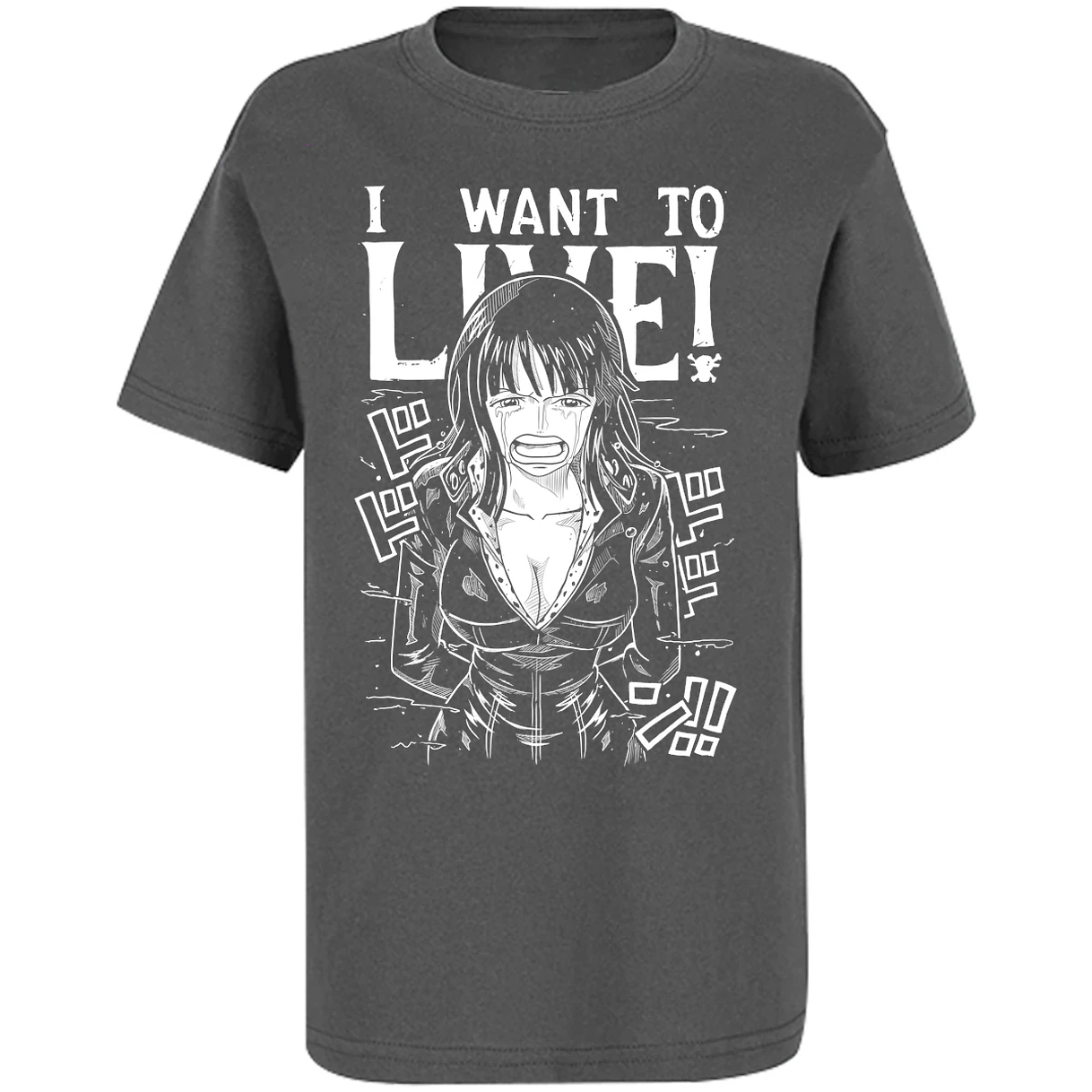 Playera One Piece Robin One Piece para Niño 5