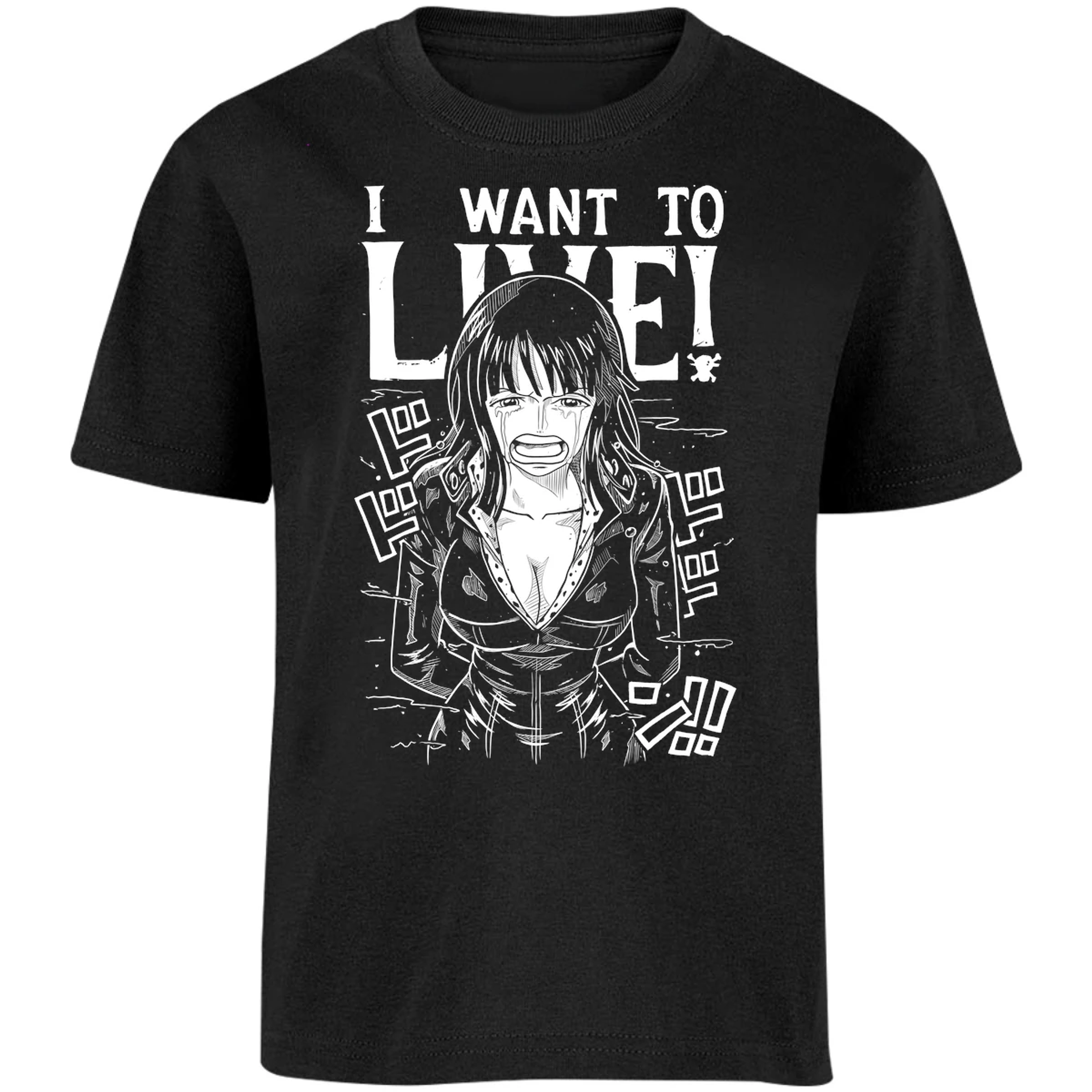 Playera One Piece Robin One Piece para Niño 16