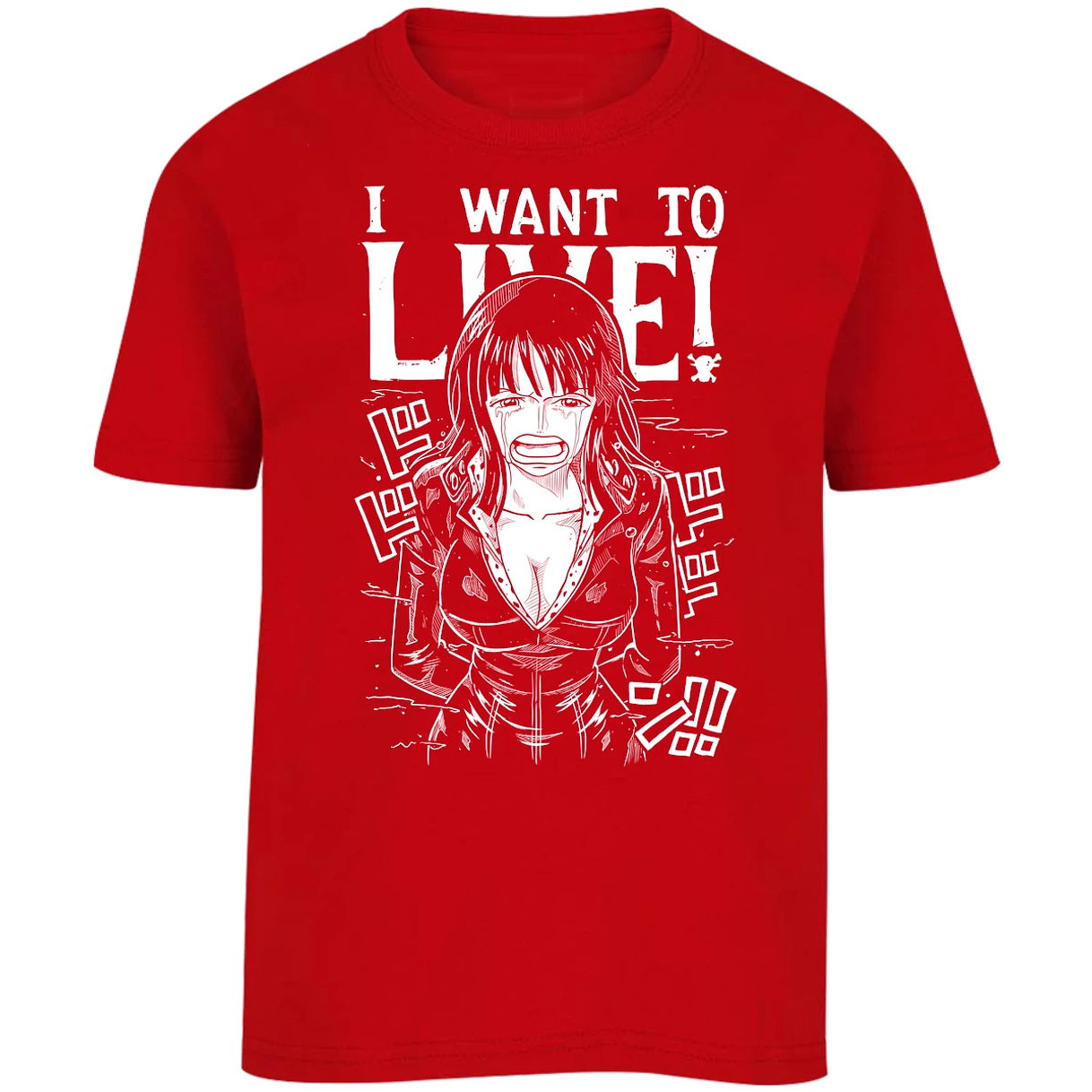 Playera One Piece Robin One Piece para Niño 12