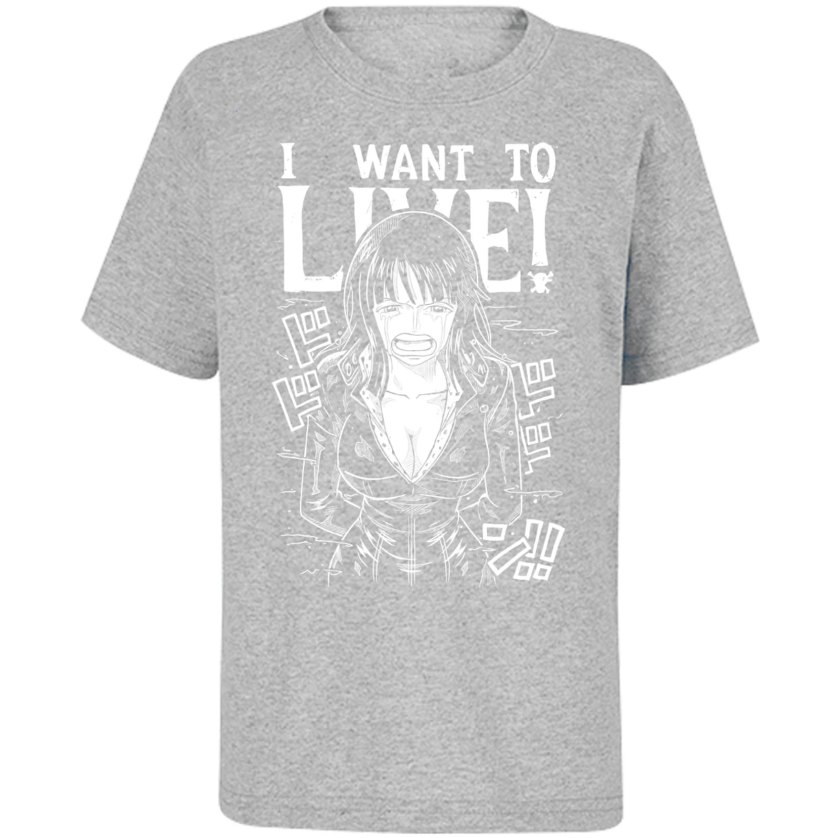 Playera One Piece Robin One Piece para Niño 3