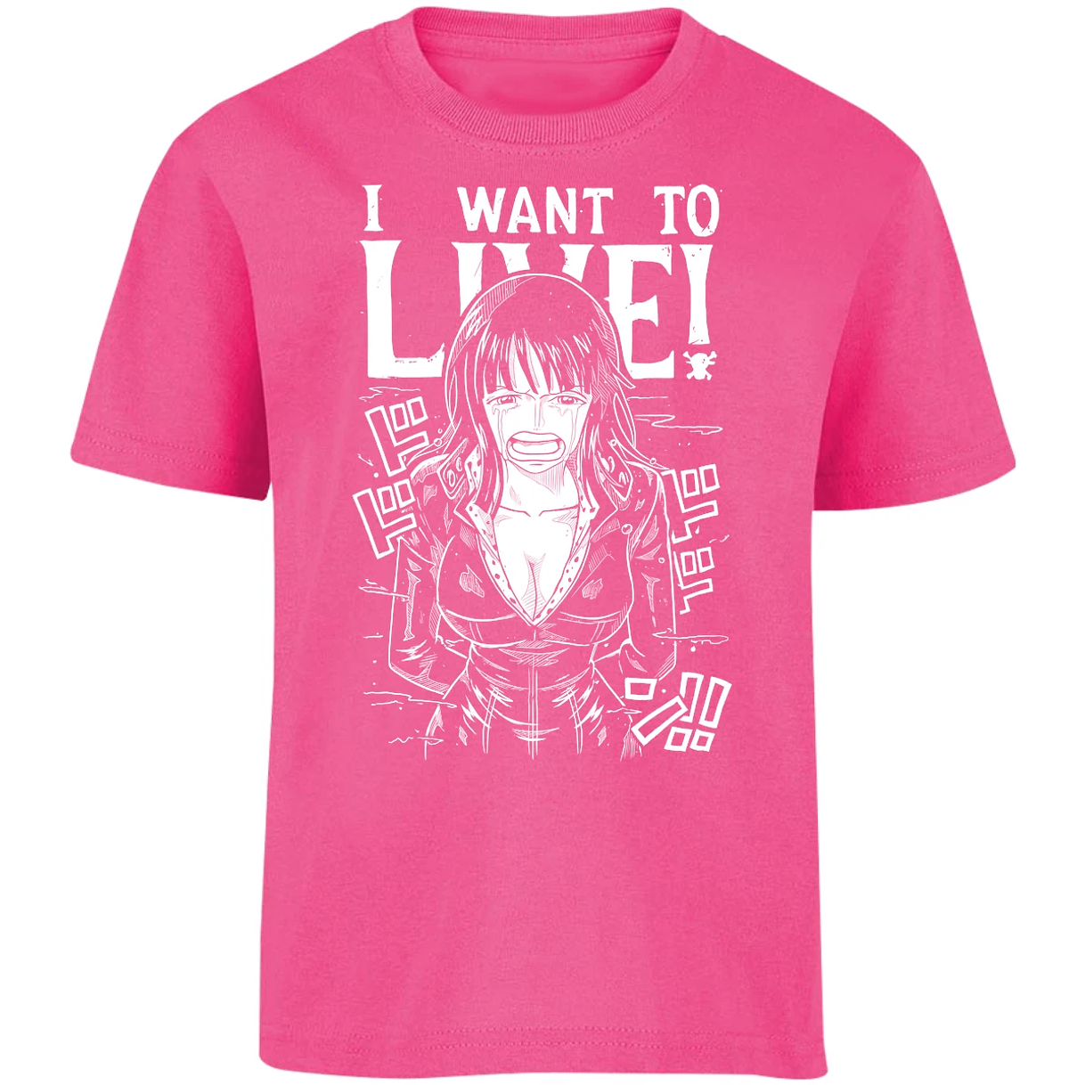 Playera One Piece Robin One Piece para Niño 7