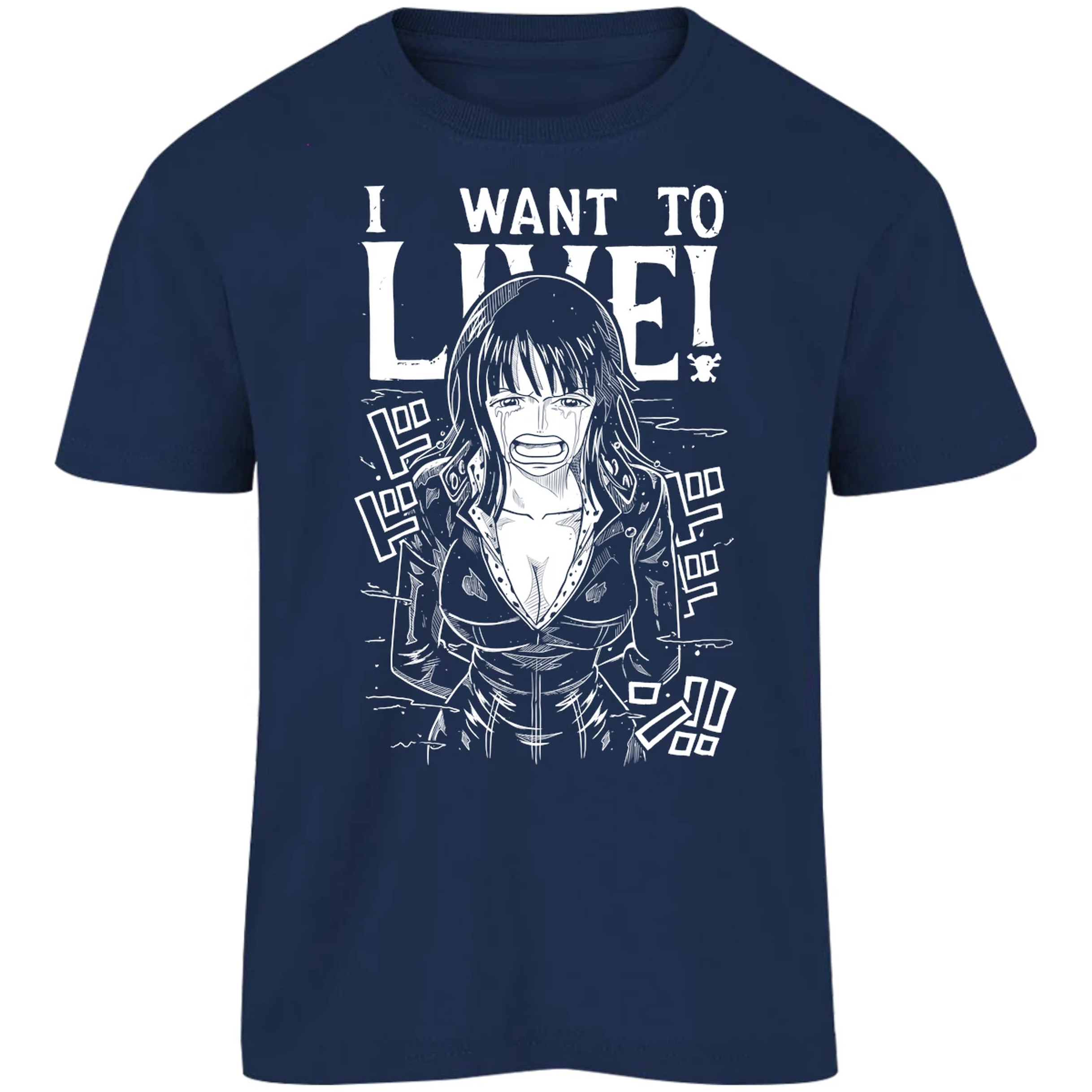 Playera One Piece Robin One Piece para Niño 14