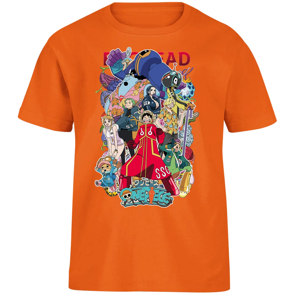 Playera One Piece One Piece Egghead para Niño 8