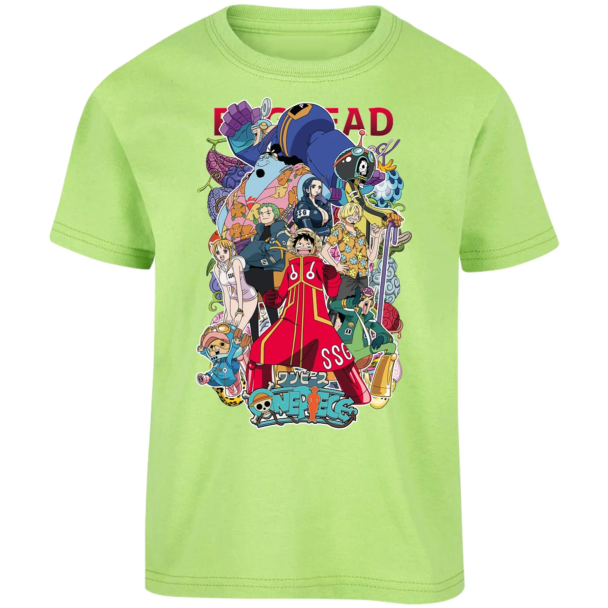 Playera One Piece One Piece Egghead para Niño 26