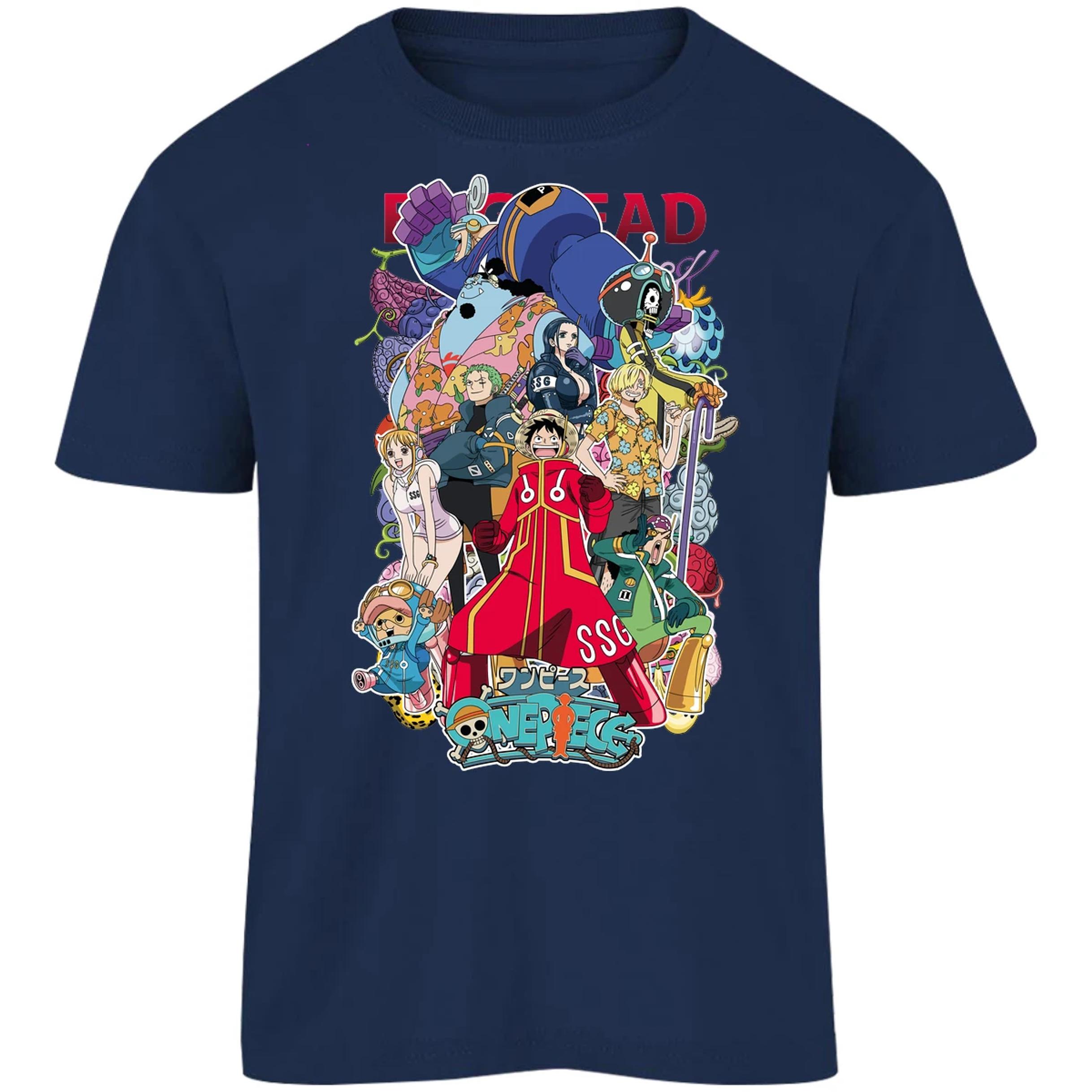 Playera One Piece One Piece Egghead para Niño 30